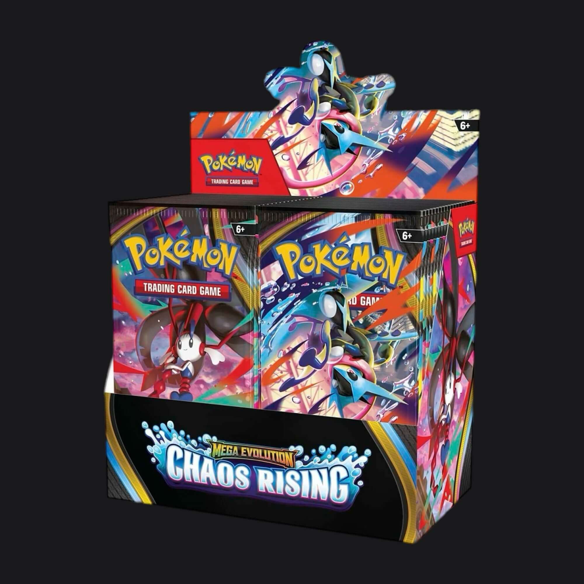 Pokémon Mega Evolution-Chaos Rising Booster Display Box (36 Packs)