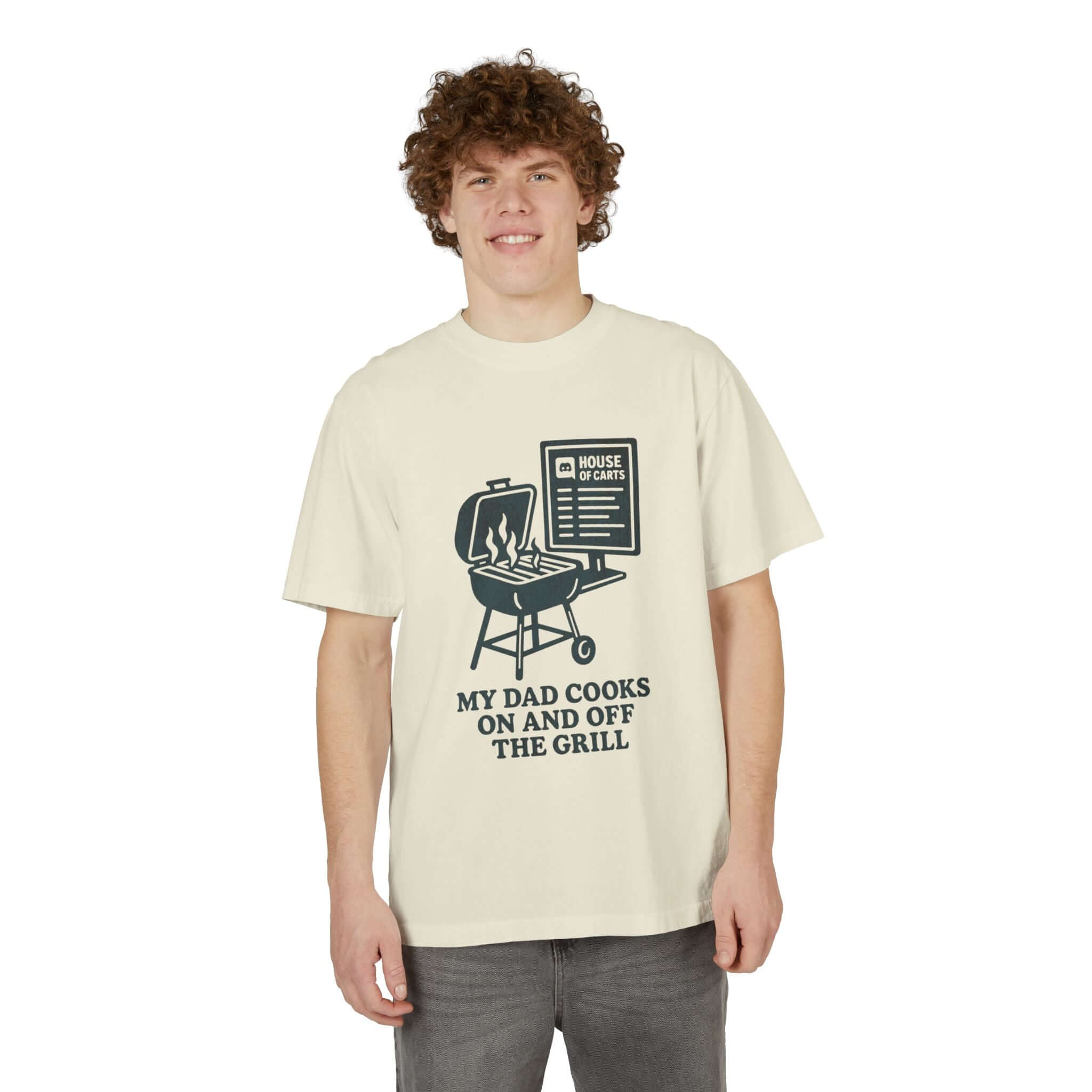 HOC 2.0 'My Dad Cooks' Drop-Shoulder T-Shirt
