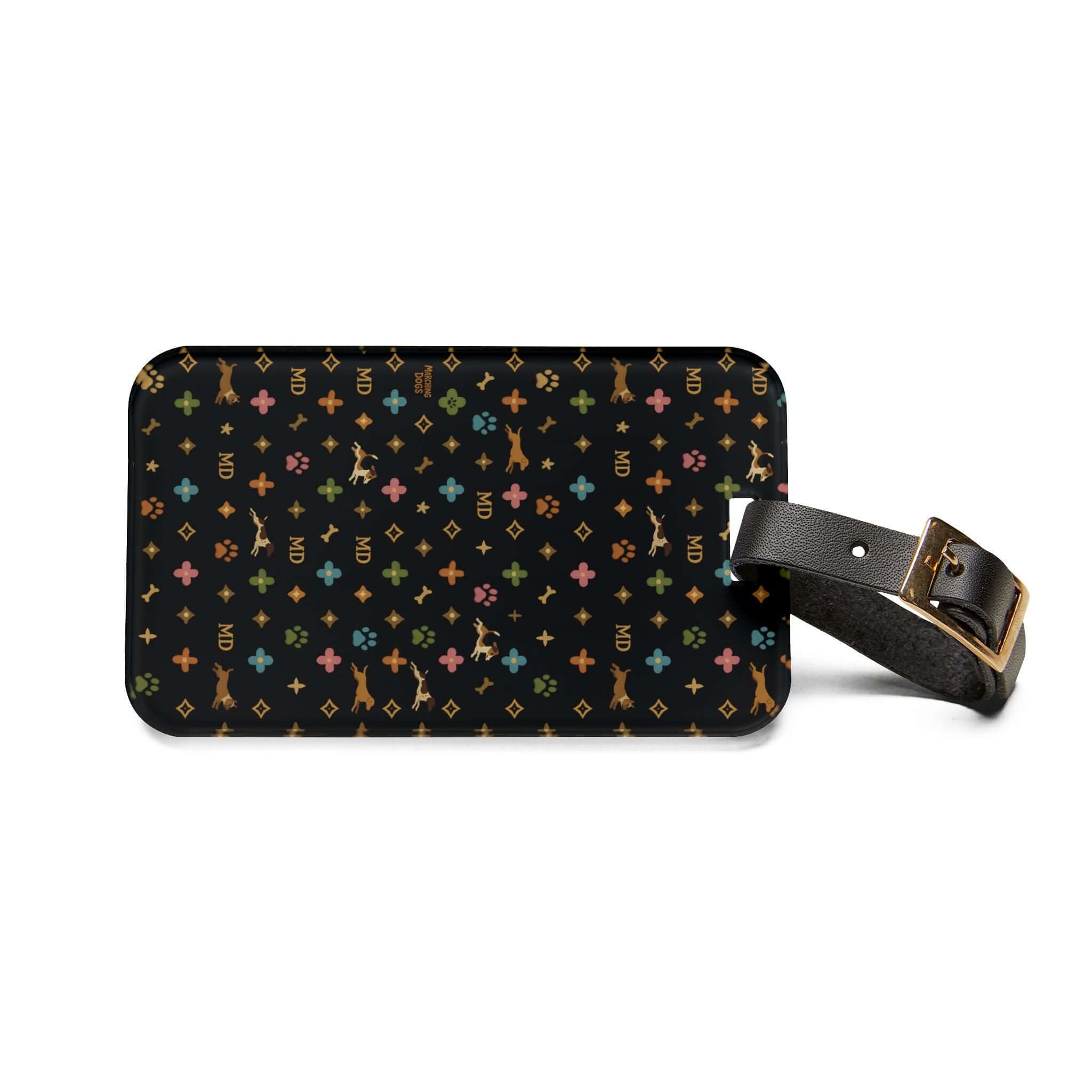 Marching Dogs Luxe Luggage Tag