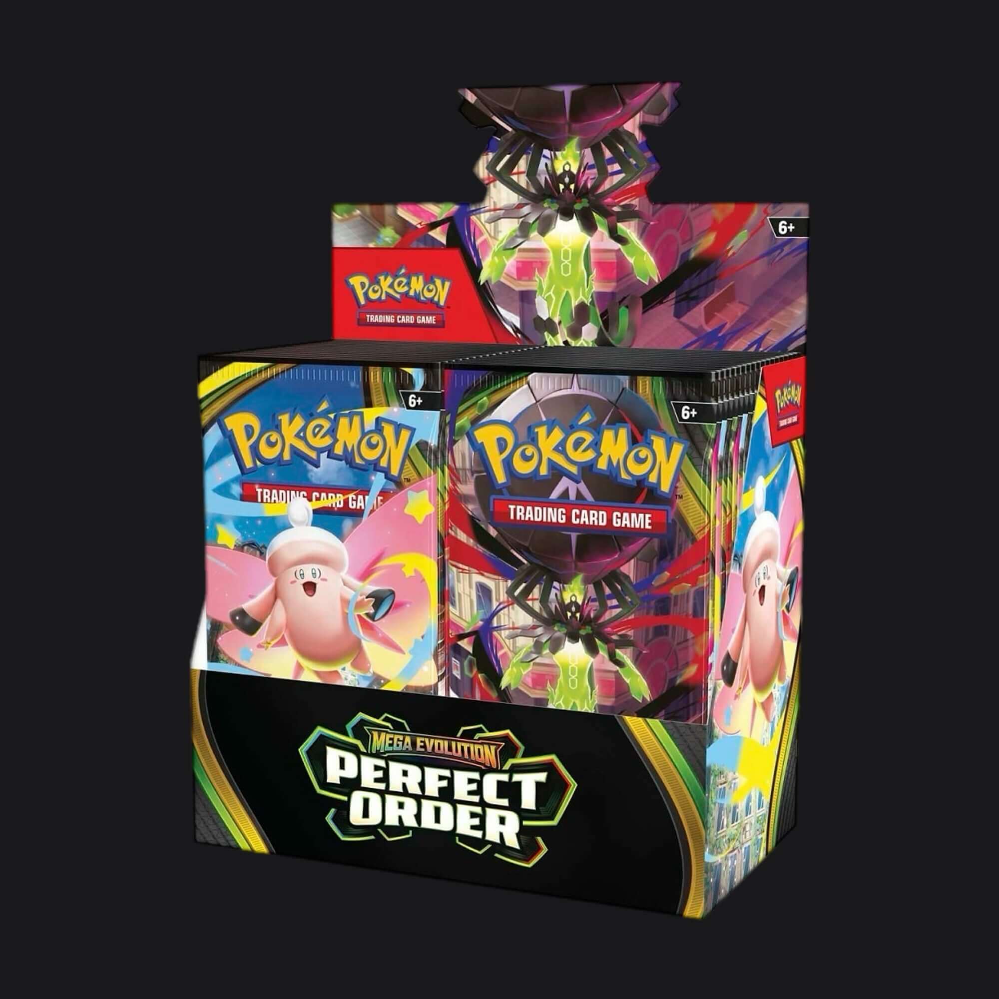 Pokmon Mega Evolution Perfect Order Booster Box | 36 Packs Sealed Pokmon Mega Evolution Perfect Order Booster Box | 36 Packs Sealed