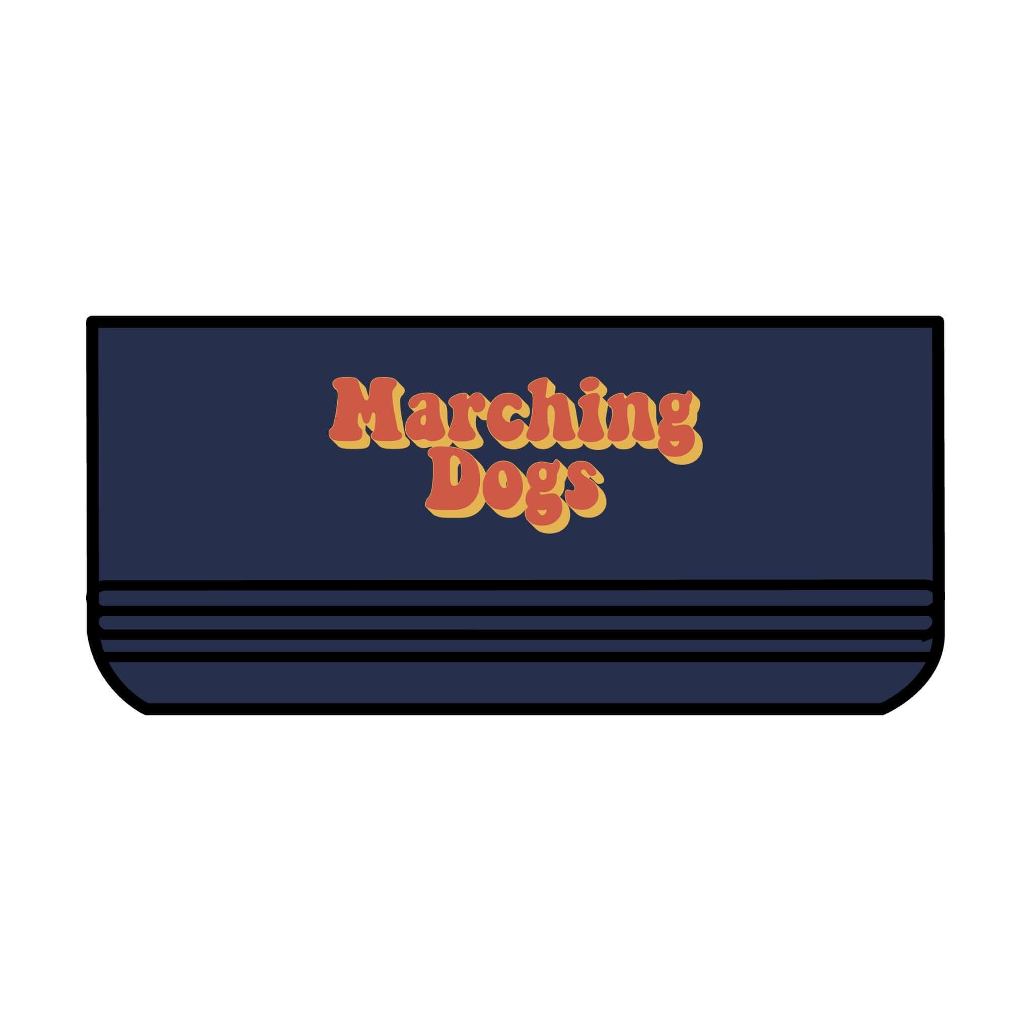 Marching Dogs Steel Pet Bowl