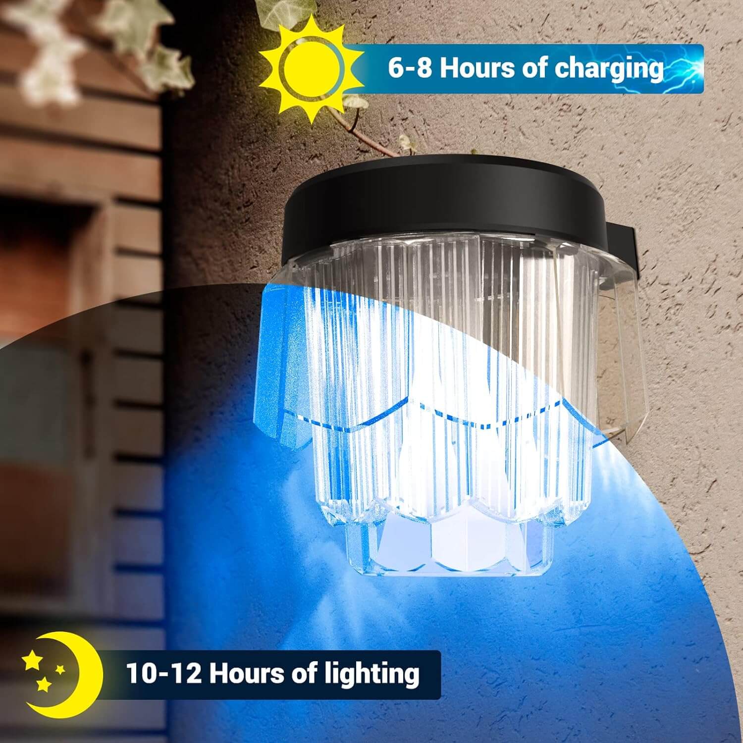 Luz solar para valla LOFTEK