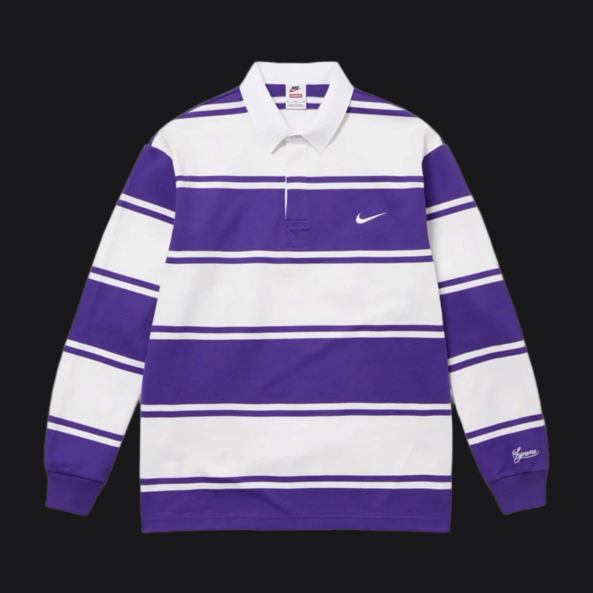 Supreme x Nike Stripe Rugby
