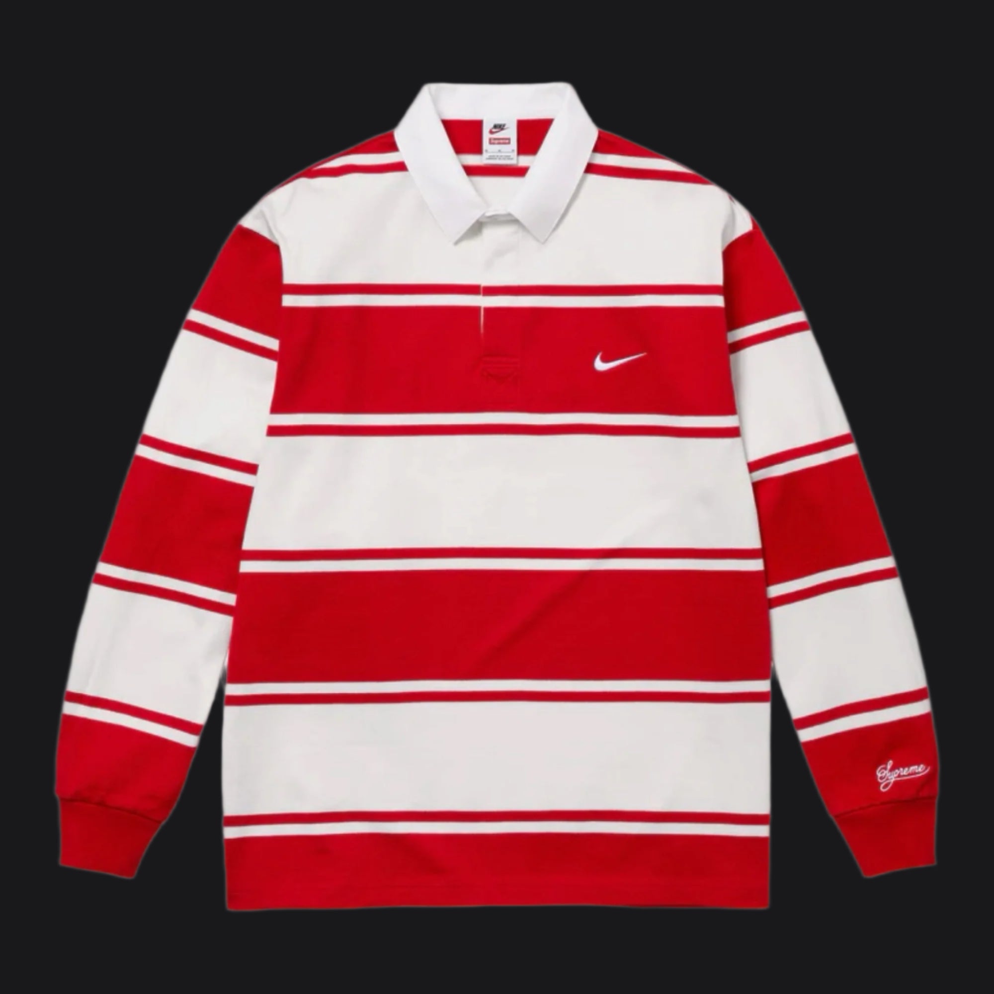Supreme x Nike Stripe Rugby
