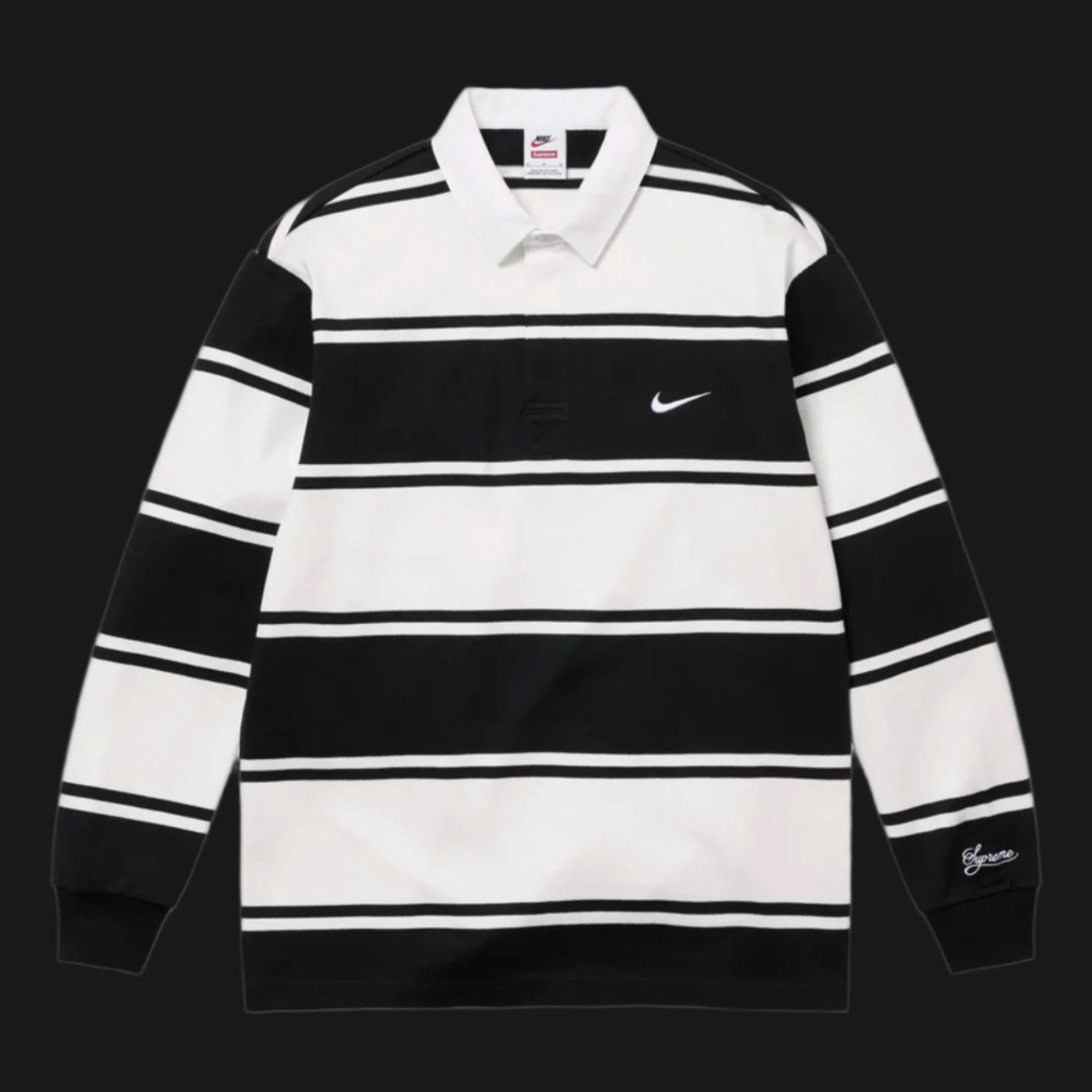 Supreme x Nike Stripe Rugby