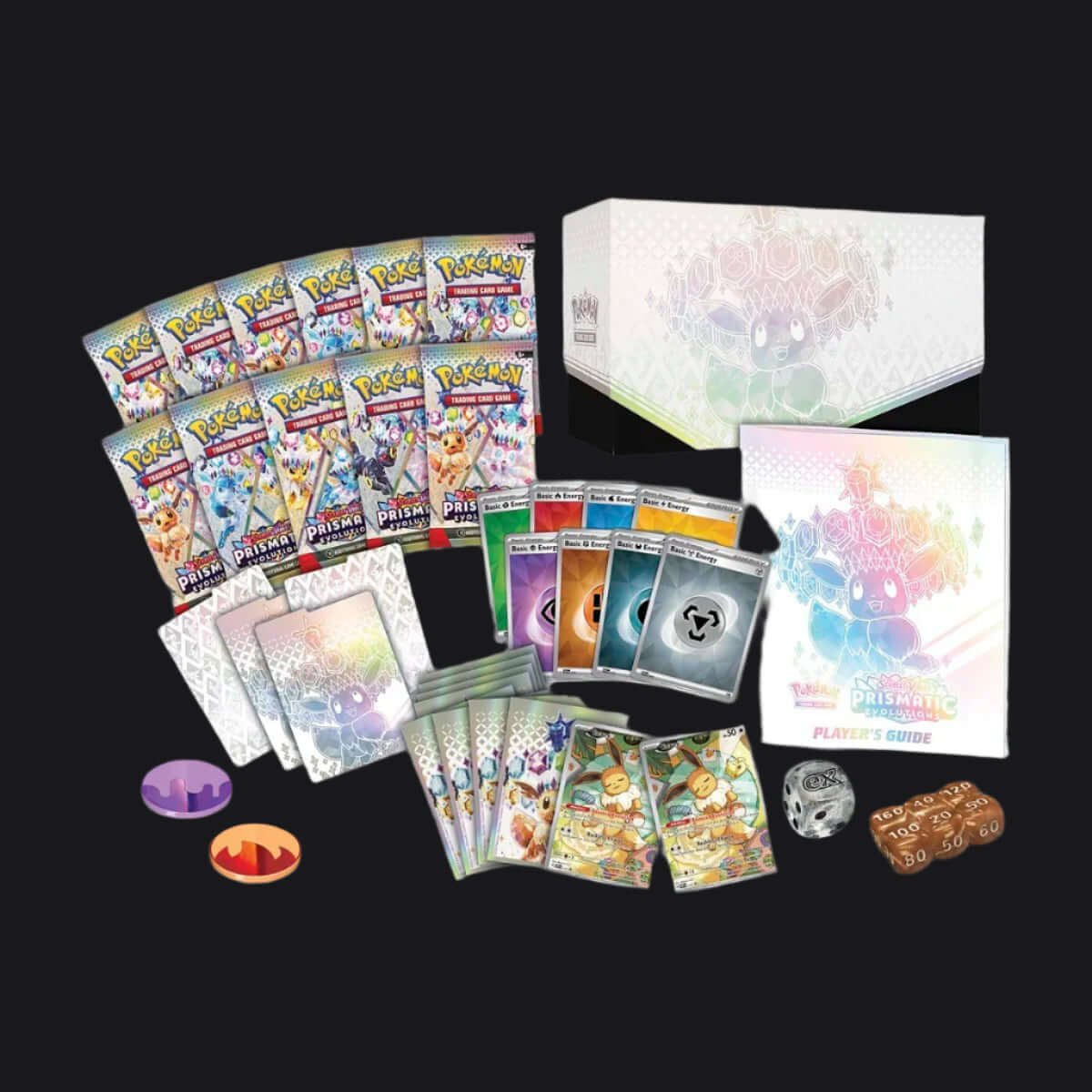 Pokémon Prismatic Evolutions Pokémon Center Elite Trainer Box