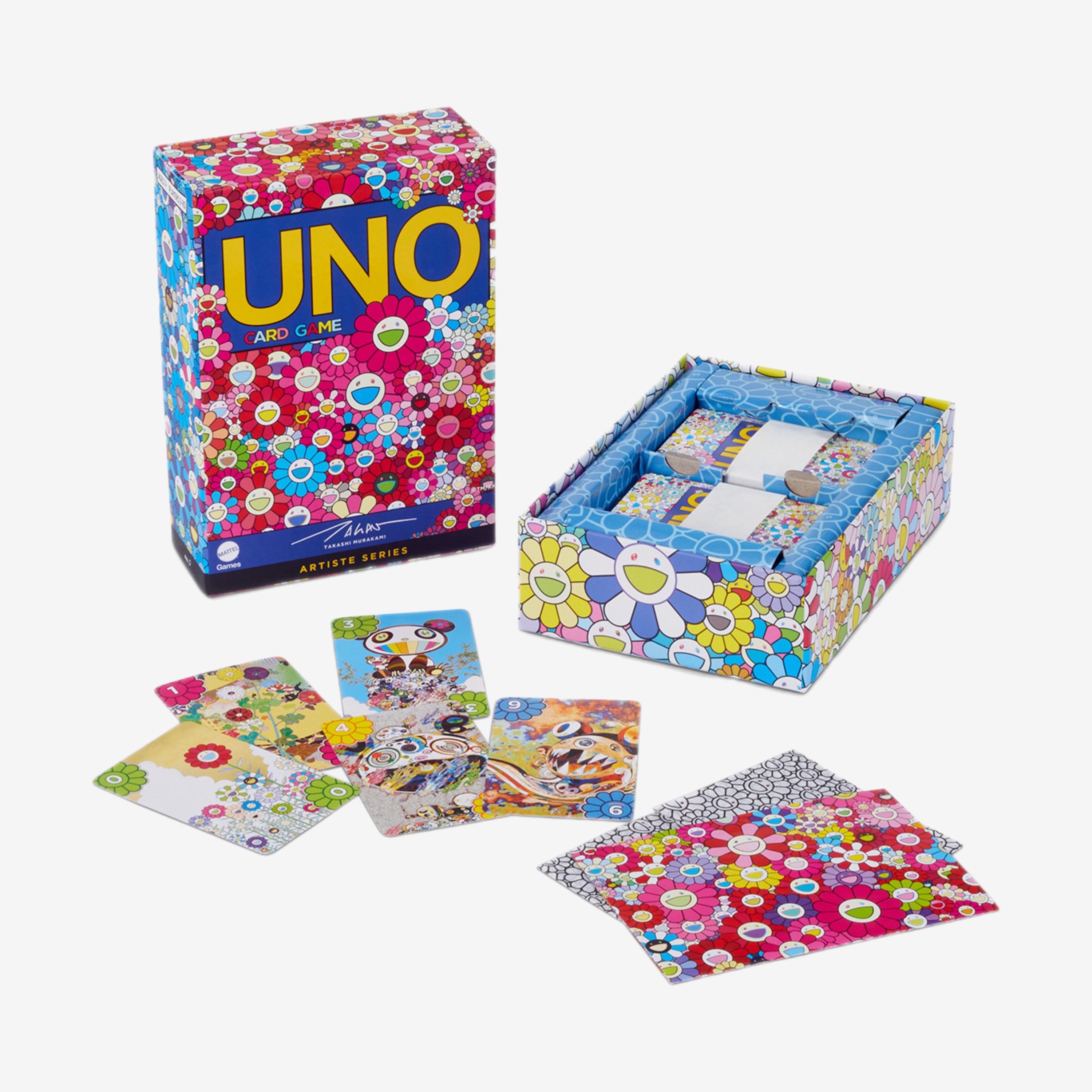 Juego de cartas coleccionables UNO 'Artiste Series' - Takashi Murakami