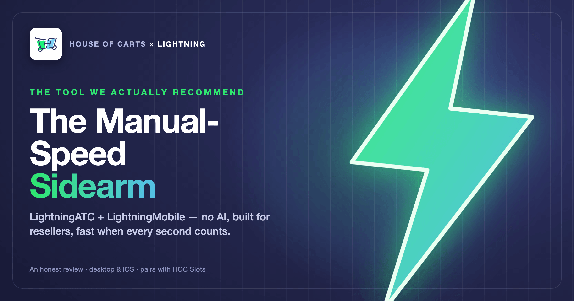Lightning ATC & LightningMobile Review: The No-AI Checkout Tool We Recommend