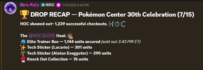 How House of Carts Landed 1,144 Pokémon 30th Celebration Elite Trainer Boxes in One Drop