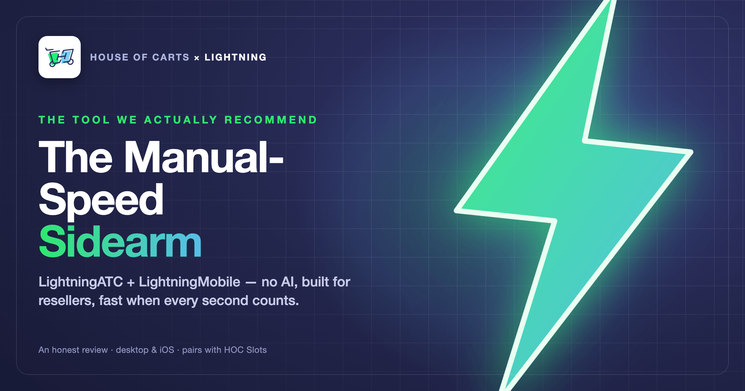 Lightning ATC & LightningMobile Review: The No-AI Checkout Tool We Recommend