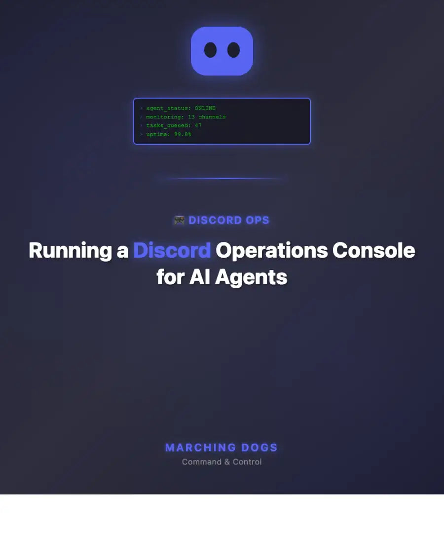 From Dashboard to Discord: Replacing Our AI Ops Console