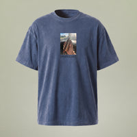 HOC 10YR 'LUCKY GLIZZY' - Unisex Vintage Mineral Washed T-Shirt