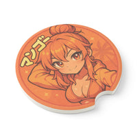 MANGO Girl Soapstone Car Coaster