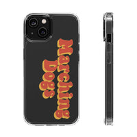 Marching Dogs (Colored) Clear Case