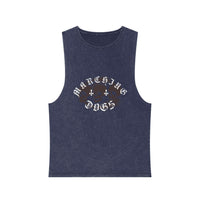 Marching Dogs "Skull n Bones" Stonewash Tank Top