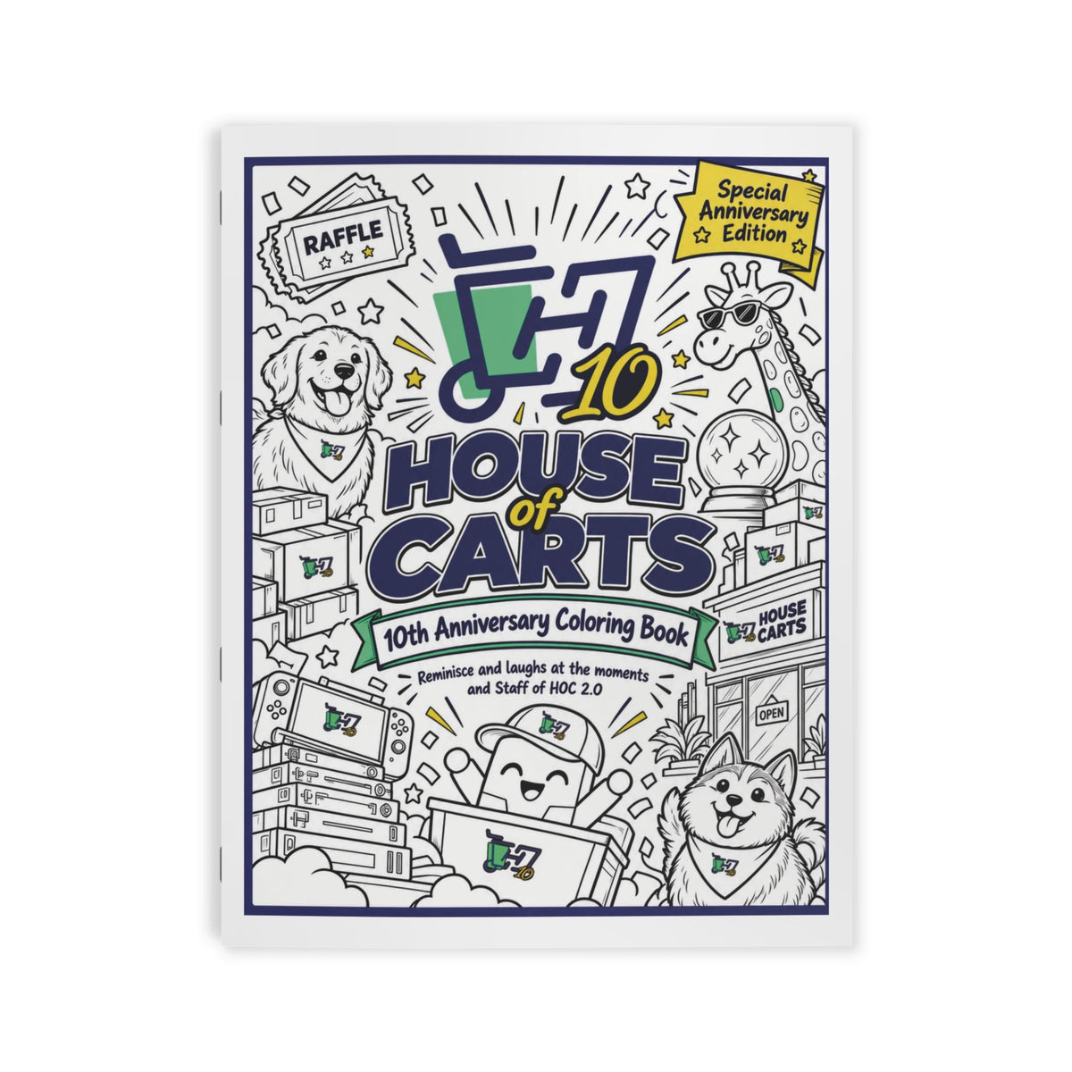 HOC 10YR ANNIVERSARY Coloring Book [VOL 2]