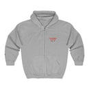 'Fom Underdogs to Top Dogs' Embroidered Zip Hoodie