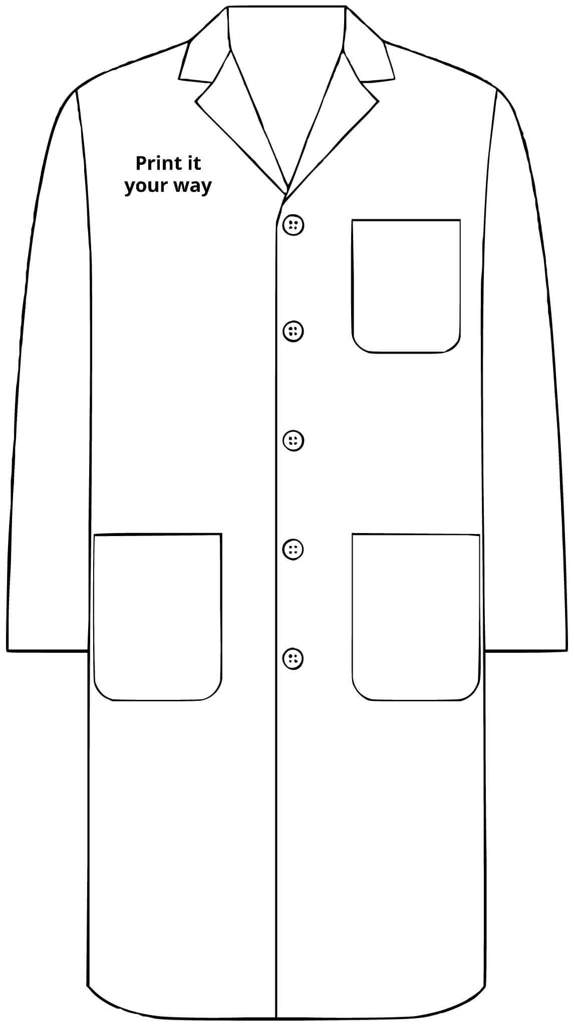 HOC 10YR 'Laboratorium' - Lab Coat