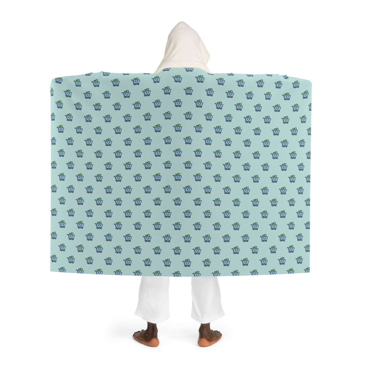 HOC BUDDY - Hooded Sherpa Fleece Blanket