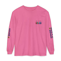 HOC 10YR 'HOC SLOTS VET' - Unisex Garment-dyed Long Sleeve T-Shirt