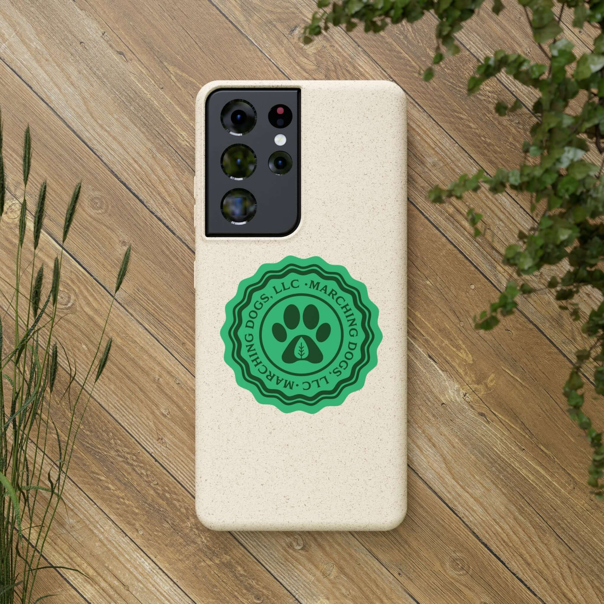 Marching Dogs ECO Biodegradable Phone Case