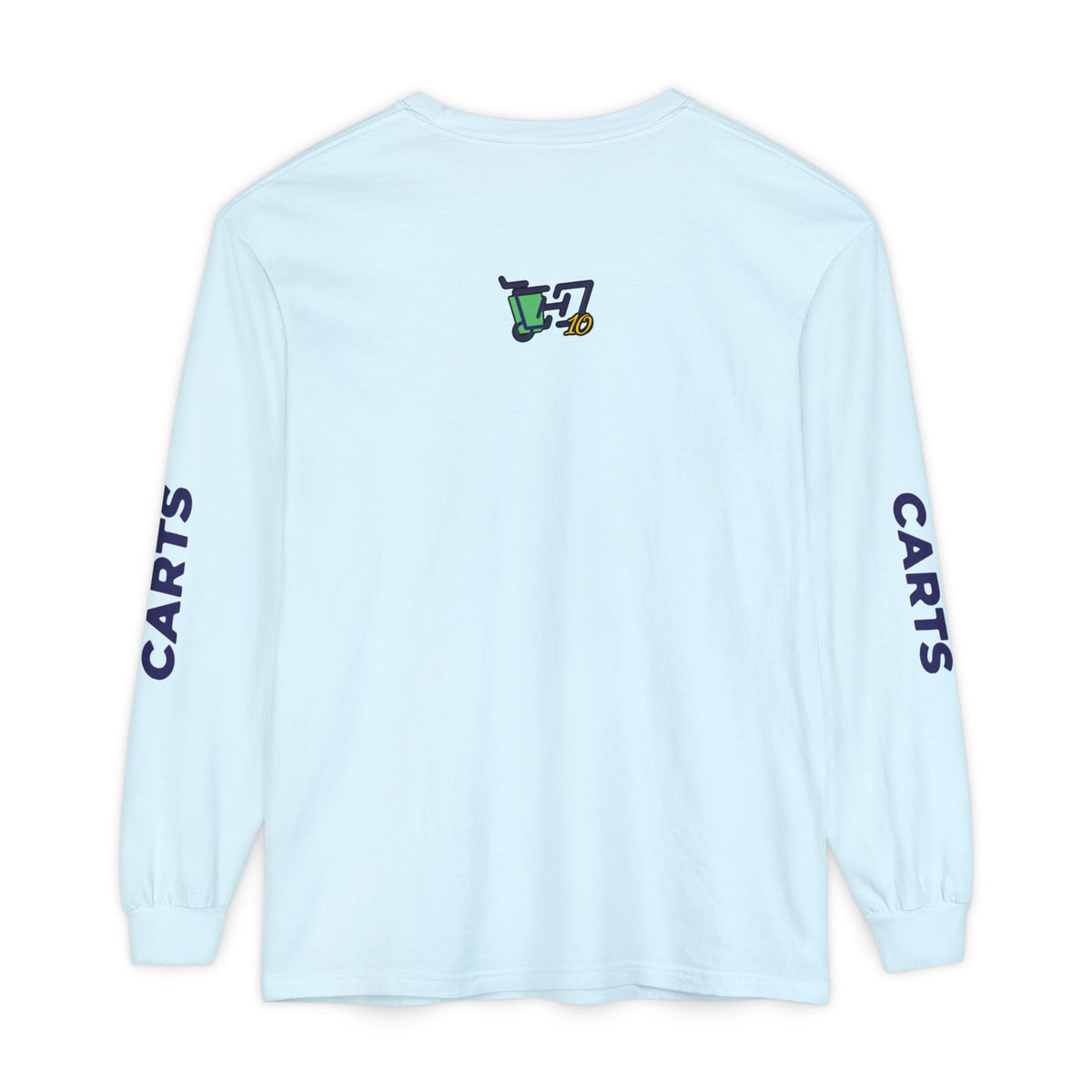 HOC 10YR 'STC' - Unisex Garment-dyed Long Sleeve T-Shirt