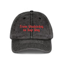 'From Underdog to Top Dog' Embroiderd Vintage Cap