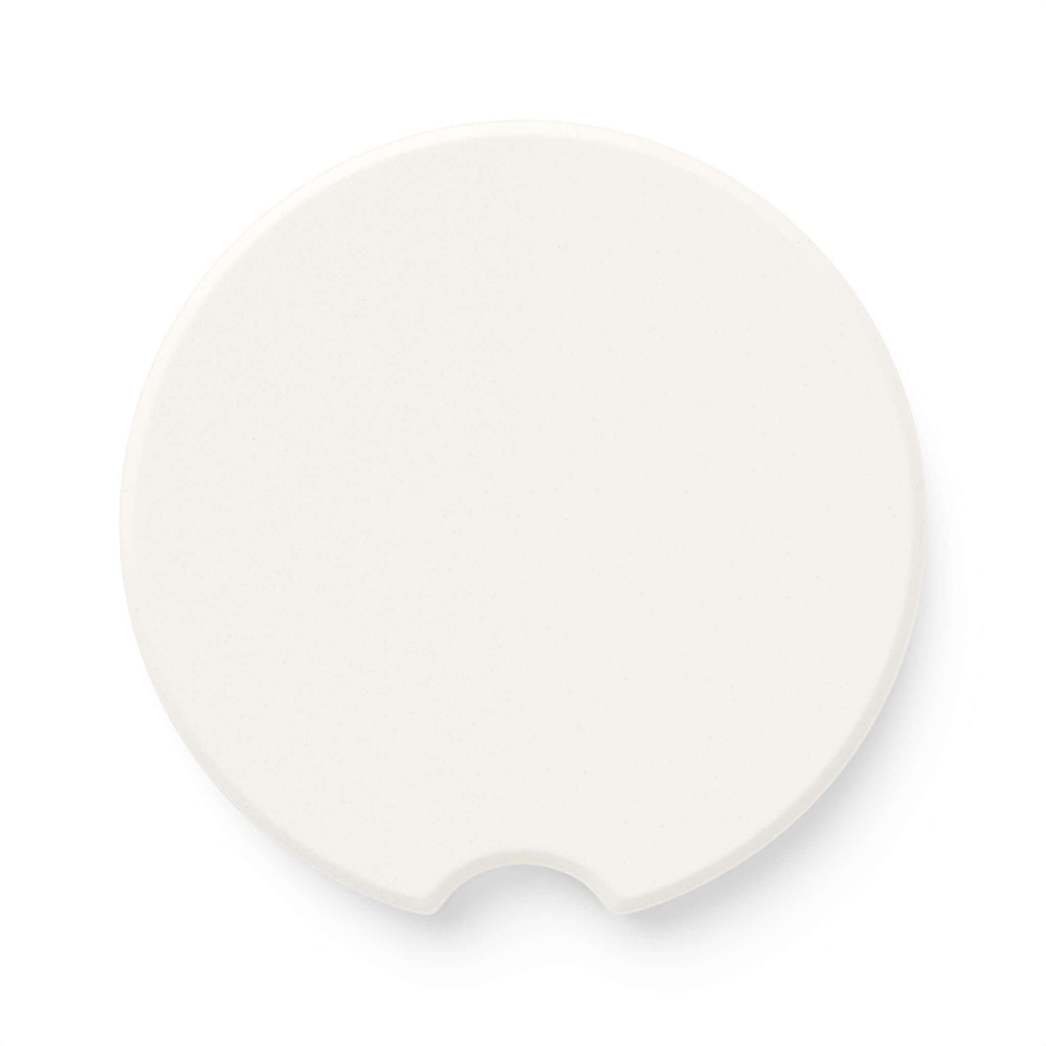 EGGPLANT Girl Soapstone Car Coaster