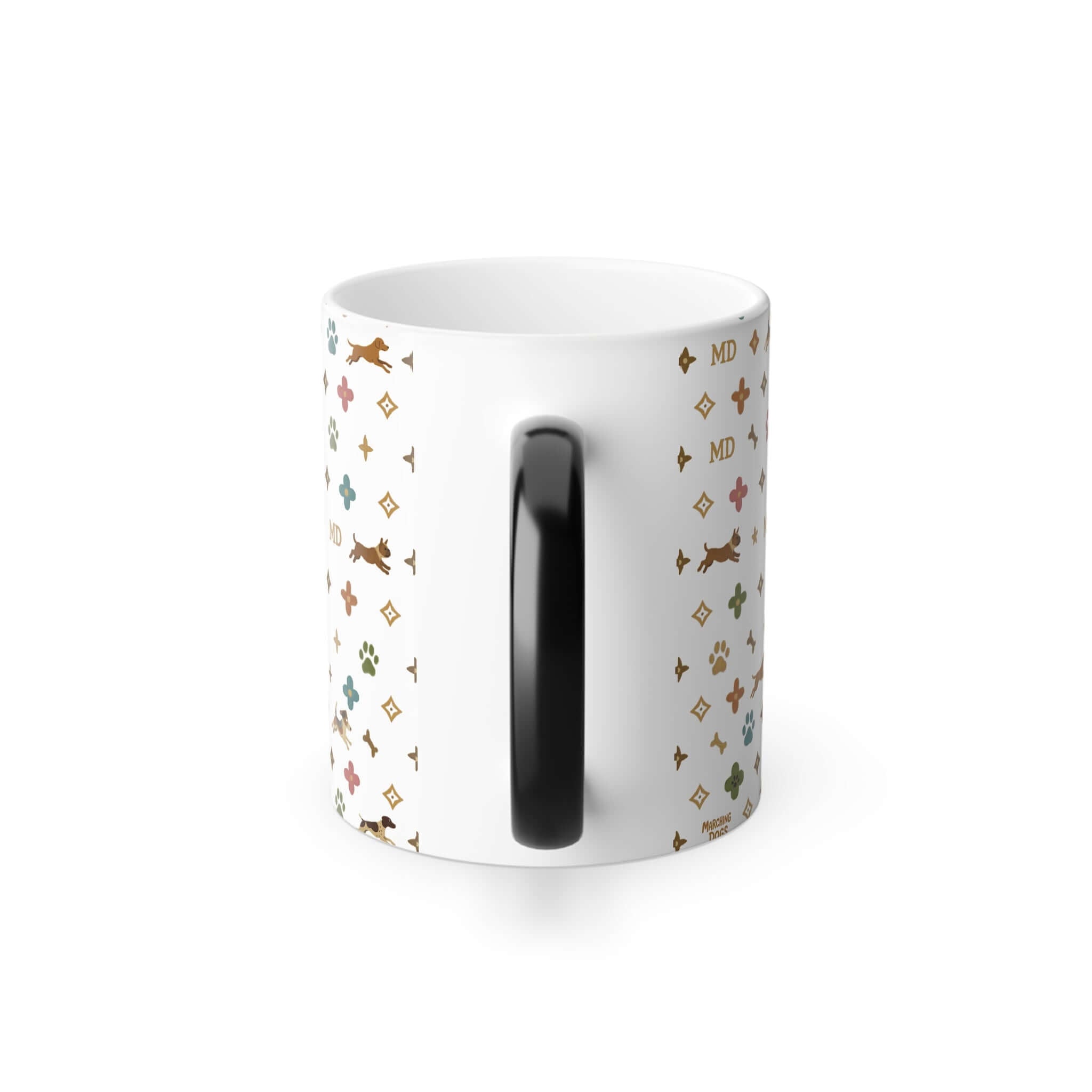 Marching Dogs Luxe Color Changing Mug