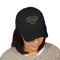 Marching Dogs 'Cyber2K' Distressed Dad Hat
