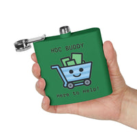 HOC BUDDY - Stainless Steel Flask, 6oz