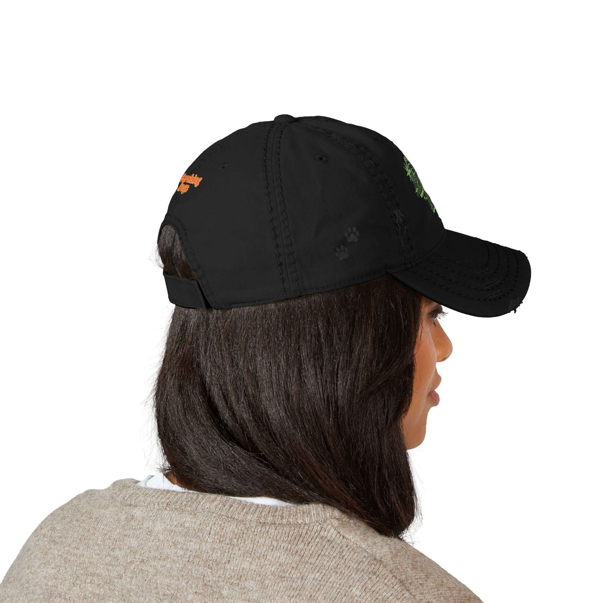 Marching Dogs 'Cyber2K' Distressed Dad Hat