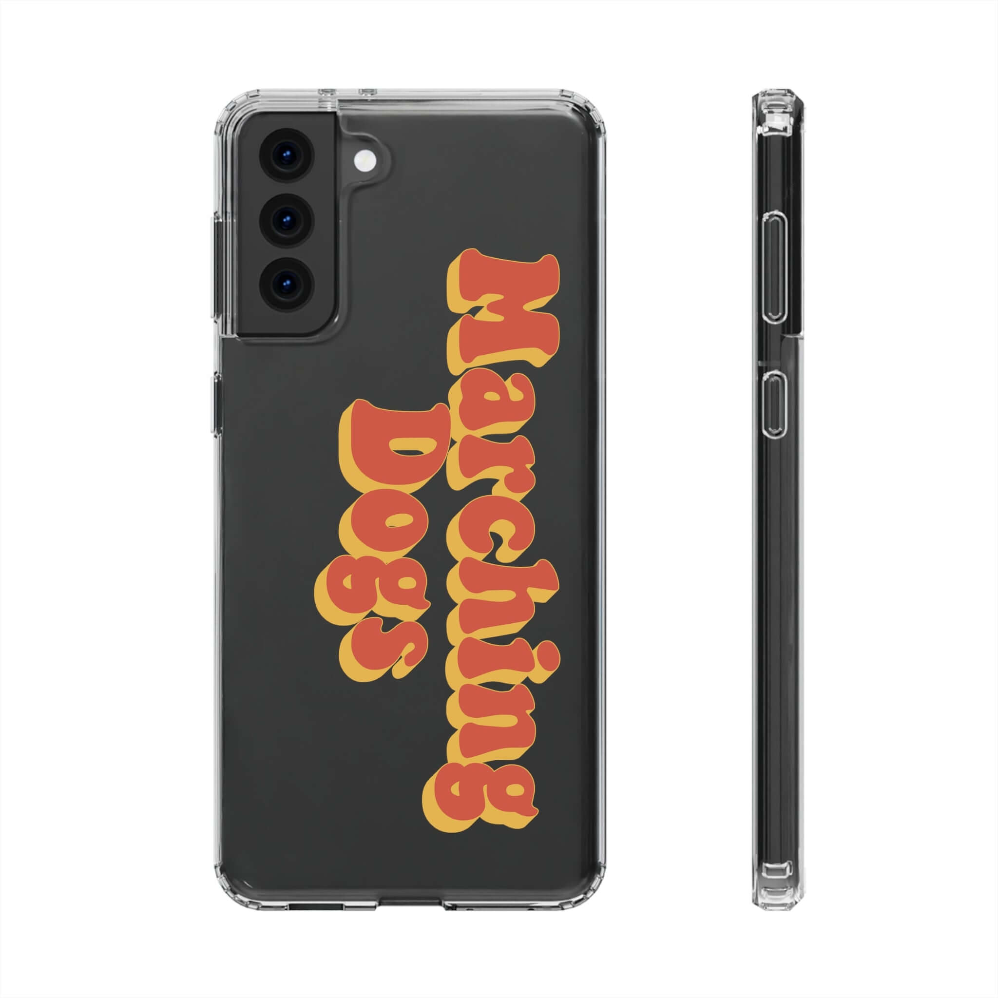 Marching Dogs (Colored) Clear Case