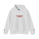 'From Underdogs to Top Dogs' Embroidered Hooded Sweatshirt
