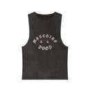 Marching Dogs "Skull n Bones" Stonewash Tank Top