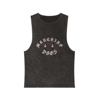 Marching Dogs "Skull n Bones" Stonewash Tank Top