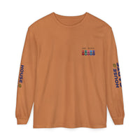 HOC 10YR 'HOC SLOTS VET' - Unisex Garment-dyed Long Sleeve T-Shirt