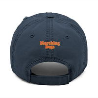 Marching Dogs 'WORLD' Distressed Dad Hat