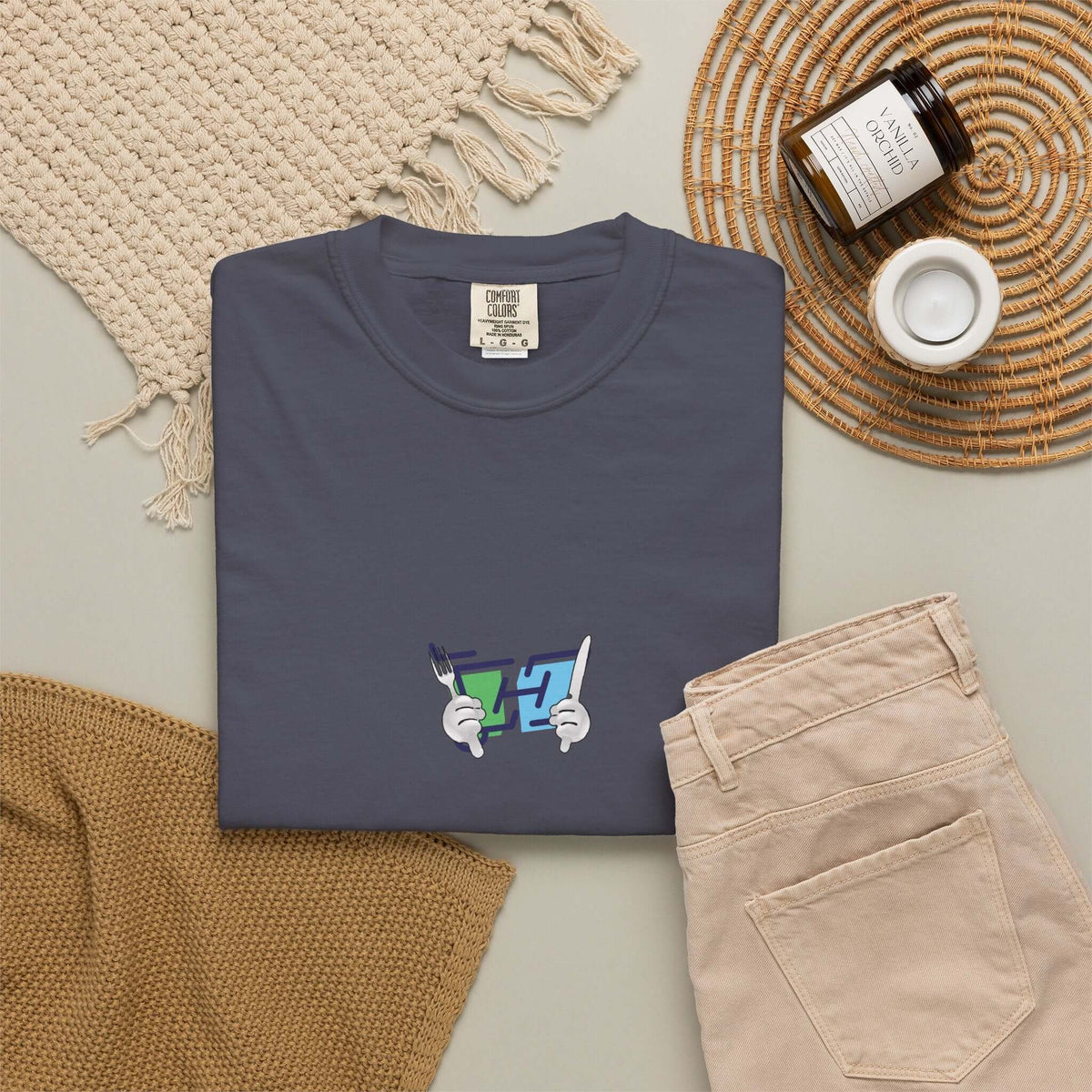 HOC Cooks - Unisex Garment-Dyed T-shirt