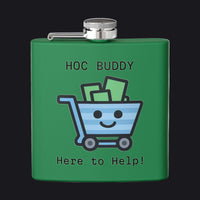 HOC BUDDY - Stainless Steel Flask, 6oz