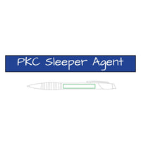 HOC 10YR 'Sleeper Agents' - Brass Ballpoint Pen with Gripper (Engraving)