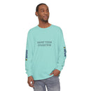 HOC 10YR 'STC' - Unisex Garment-dyed Long Sleeve T-Shirt