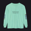 HOC 10YR 'STC' - Unisex Garment-dyed Long Sleeve T-Shirt