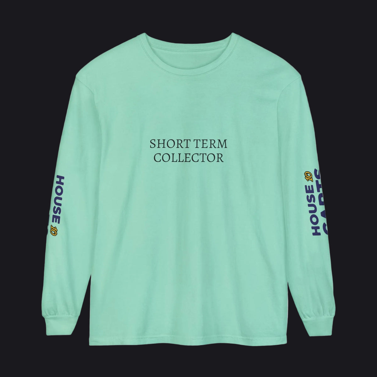 HOC 10YR 'STC' - Unisex Garment-dyed Long Sleeve T-Shirt