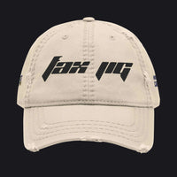 HOC 'FAXJIG'- Distressed Dad Hat (Embroidery)