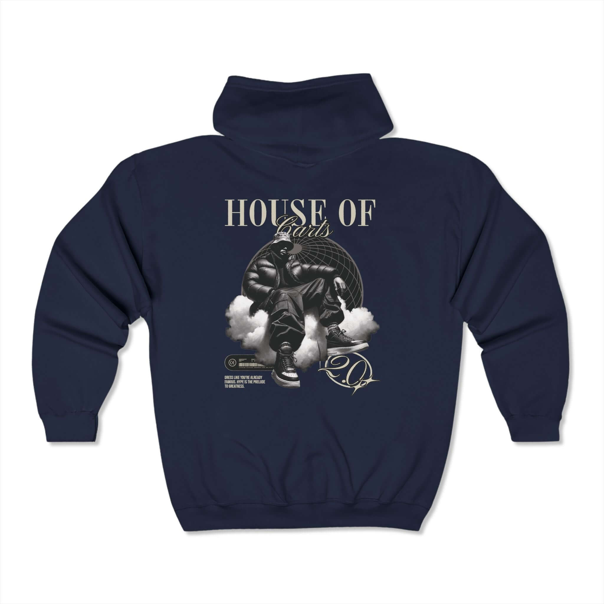 HOC 2.0 'Worldwide' Heavy Blend™ Full Zip Hooded Sweatshirt