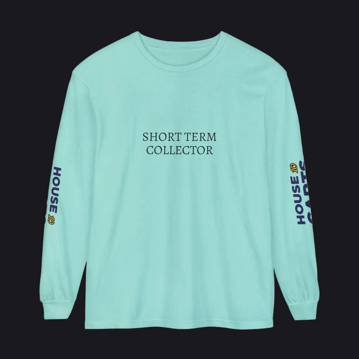 HOC 10YR 'STC' - Unisex Garment-dyed Long Sleeve T-Shirt