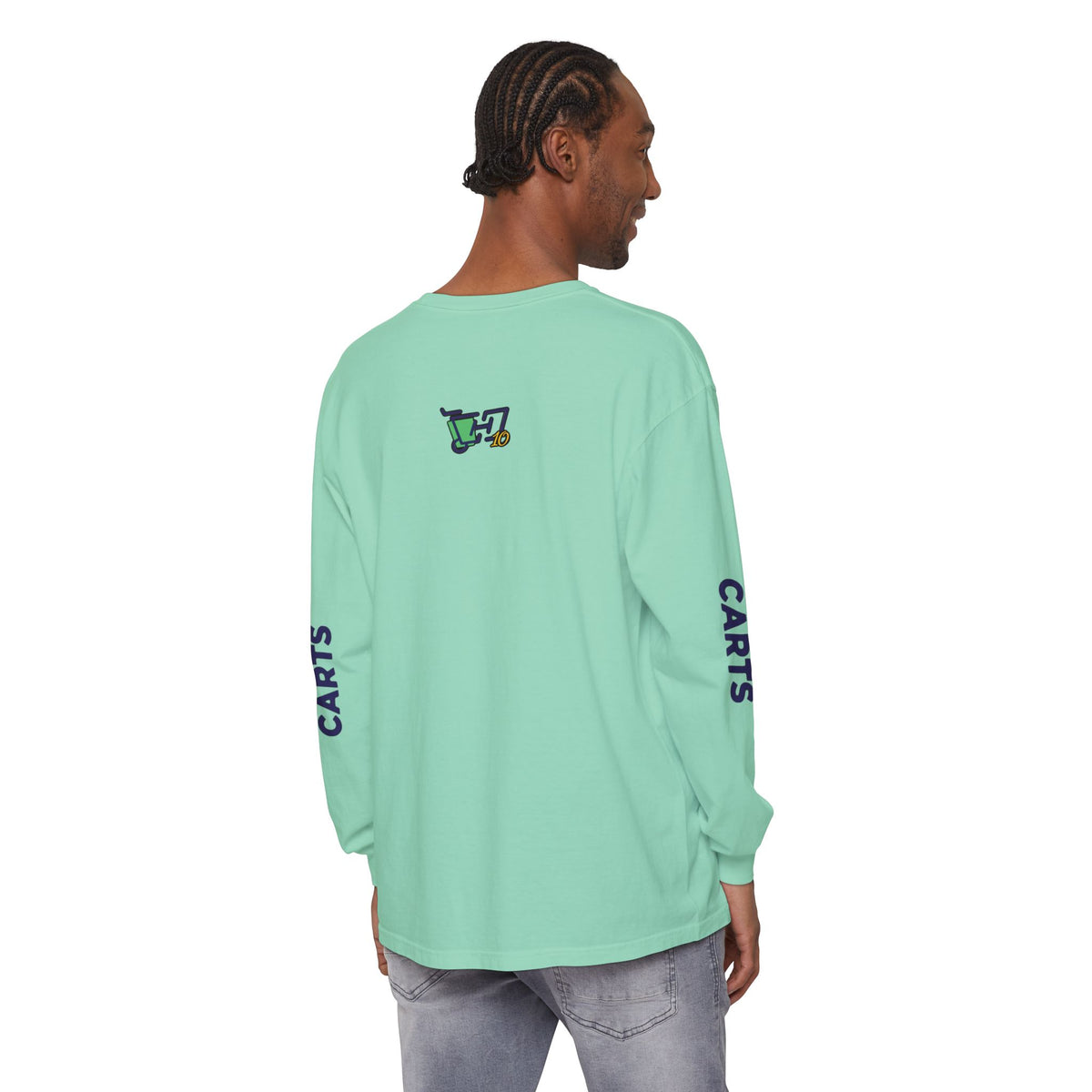 HOC 10YR 't!rep' - Unisex Garment-dyed Long Sleeve T-Shirt