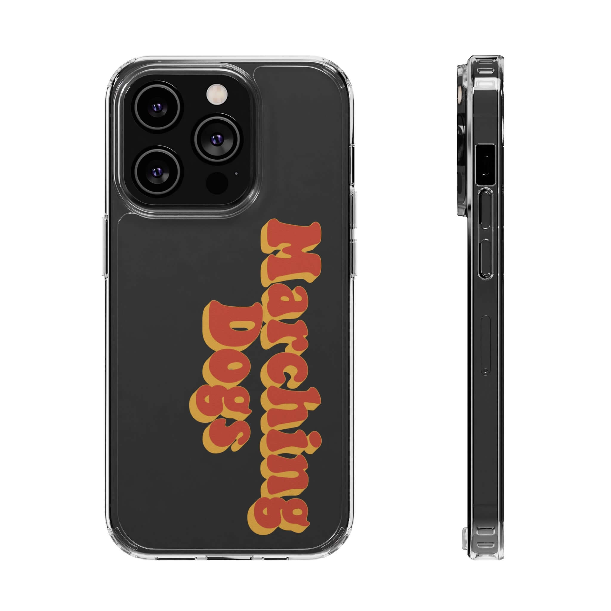 Marching Dogs (Colored) Clear Case