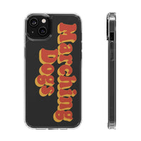 Marching Dogs (Colored) Clear Case